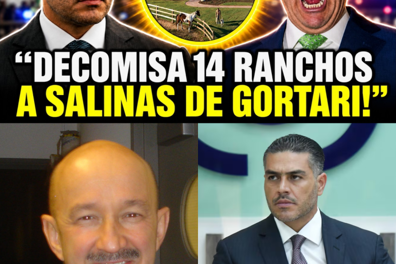 ¡El Derrumbe de un Imperio! Harfuch Decomisa 14 Ranchos Millonarios a Salinas de Gortari en la Histórica “Operación Tierra Negra”