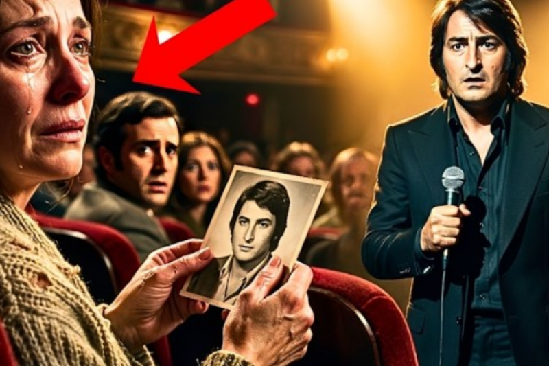 Nino Bravo Vio a una Mujer AFERRADA a una Foto Antigua — Cuando Supo Quién Era Detuvo el Concierto