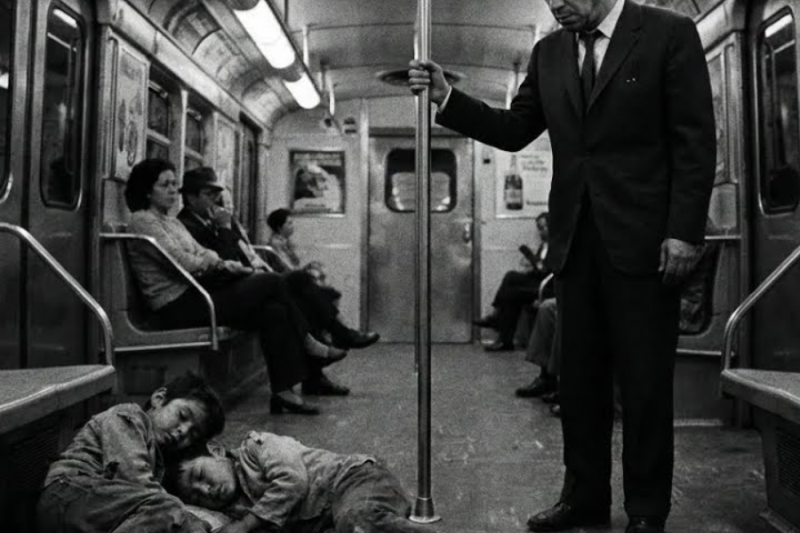 Cantinflas vio a dos hermanos durmiendo en el metro — lo que descubrió fue DESGARRADOR