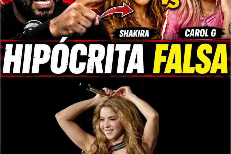 Tormenta en el mundo del espectaculo: periodista desata indignacion total al burlarse de Shakira y compararla de forma despectiva con Karol G