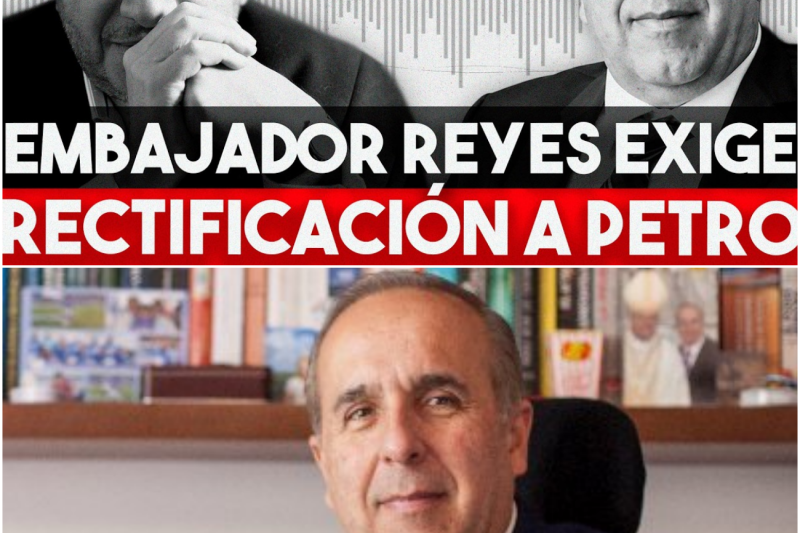 “No alcagueteo lo que no está bien”: Embajador Guillermo Reyes responde con dureza a Petro y exige rectificación