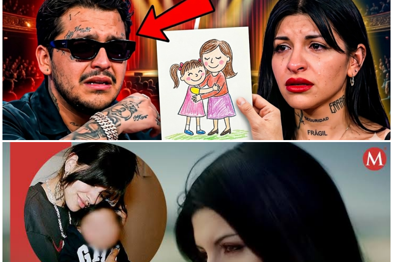 El Desgarrador Mensaje de Cazzu en el Día del Padre: Un Dibujo que Expone la Ausencia de Christian Nodal y Redefine la Maternidad