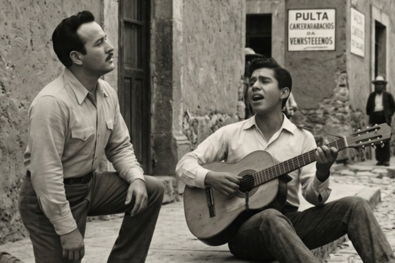 Pedro Infante Escuchó a un Joven Cantar en la Calle… y Lo Que Hizo Cambió Su Vida Para Siempre
