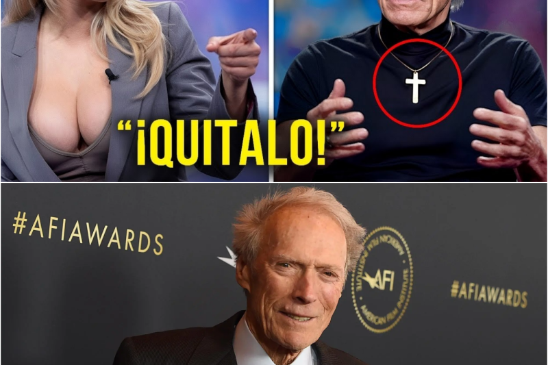 Presentador liberal se burla del collar de Clint Eastwood – ¡Su respuesta es impactante!