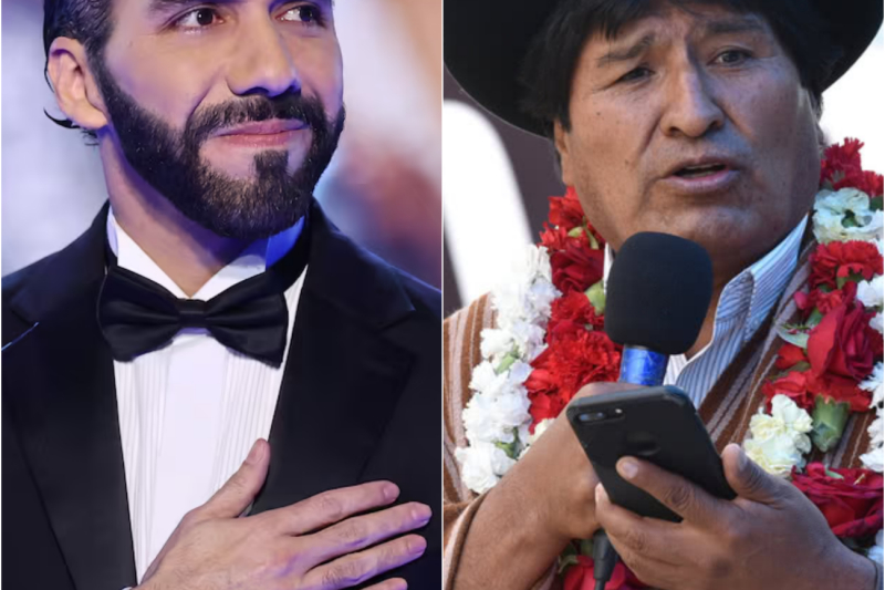 Evo Morales humilló a Nayib Bukele en público, pero su respuesta dejó la sala en silencio.