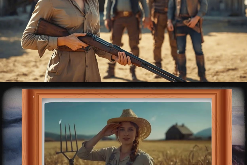 Pensaron Que Era Solo Una Granjera… Hasta Que Tomó El Rifle Y Cambió La Historia