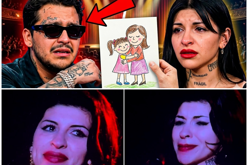 El Desgarrador Mensaje de Cazzu en el Día del Padre: Un Dibujo que Expone la Ausencia de Christian Nodal y Redefine la Maternidad