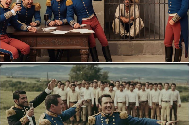 Los Oficiales Imperiales Celebraron Capturar Al General Más Peligroso De México, Su Guardia Húnga…