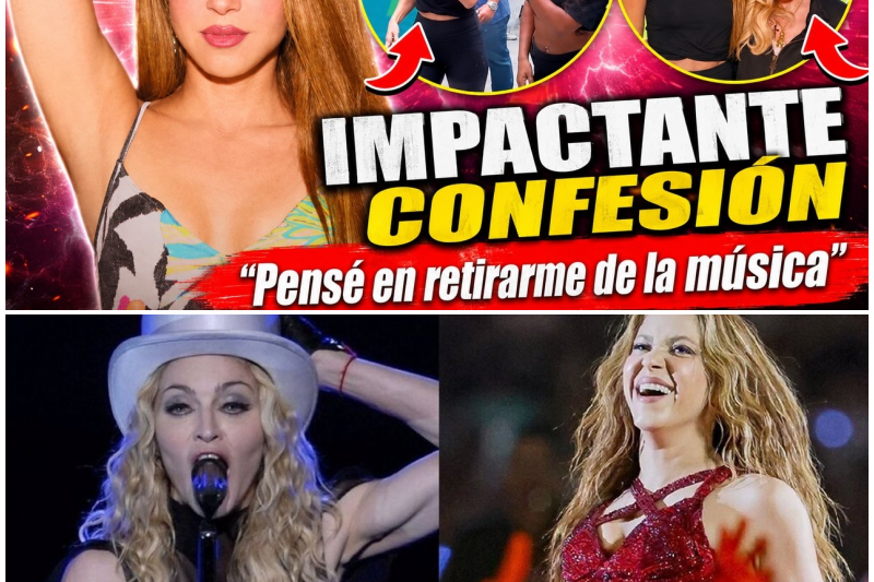 El Secreto Mejor Guardado de Shakira: Al Borde del Retiro Definitivo y su Encuentro Inédito con Madonna que Paraliza al Mundial