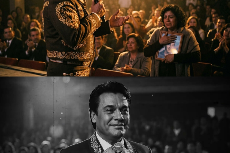 Juan Gabriel Vio a una Madre Sosteniendo una Foto en su Show — Lo que Descubrió Emocionó a Todos
