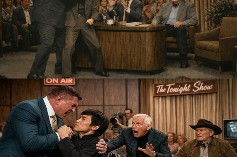 El guardaespaldas de John Wayne, de 159 kg, abofeteó a Bruce Lee en Carson: mira lo que pasó en 6 segundos.