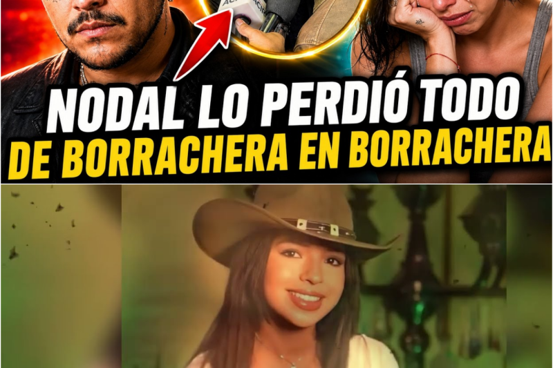 El espectacular derrumbe del imperio de Christian Nodal: de la gloria absoluta en los escenarios a la mas profunda soledad familiar y legal