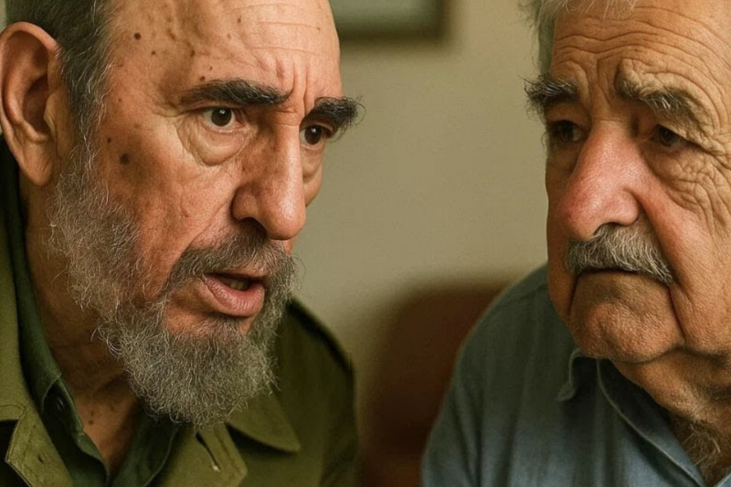 Fidel Castro pregunta a José Mujica: “¿Vale la pena vivir como pobre?” — Su respuesta SACUDE a Cuba