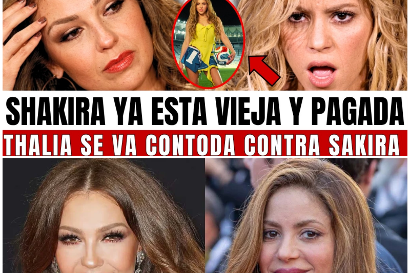 El Silencio Que Ensordeció al Mundo: Cómo Shakira Aplastó las Críticas de Thalía con Récords, Estadios y una Vigencia Absoluta