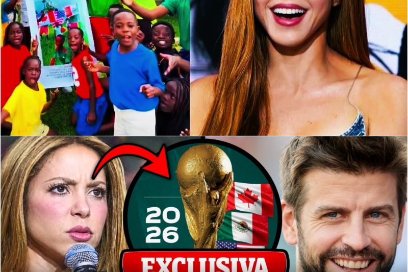 Crisis mundialista: Shakira paraliza la ceremonia inaugural del Mundial dos mil veintiseis tras descubrir que la FIFA incluyo en secreto a Gerard Pique en el programa