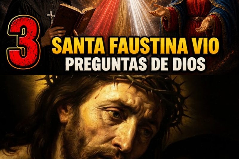 Santa Faustina Vio las 3 Preguntas que Dios Te Hará Antes de Entrar al Cielo