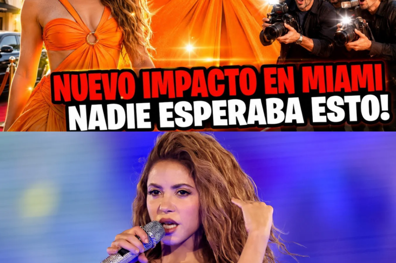 El deslumbrante regreso de Shakira en Miami con un audaz estilo que revoluciona las tendencias globales
