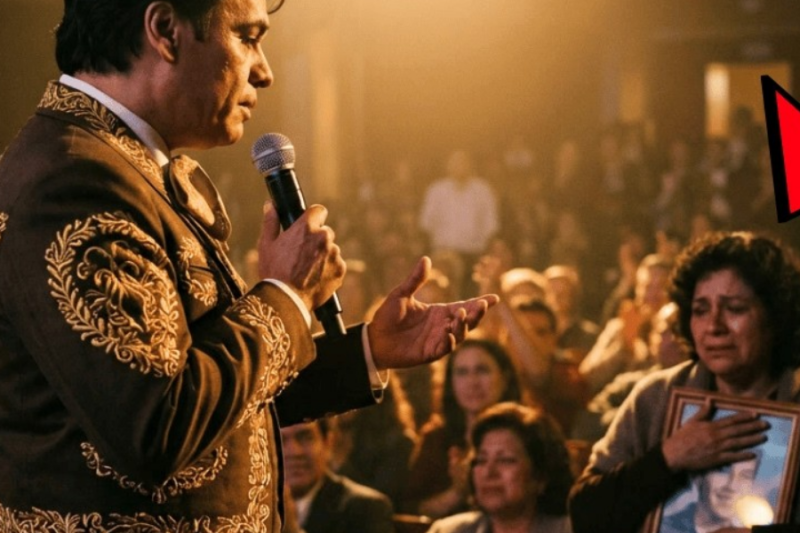 Juan Gabriel Vio a una Madre Sosteniendo una Foto en su Show — Lo que Descubrió Emocionó a Todos