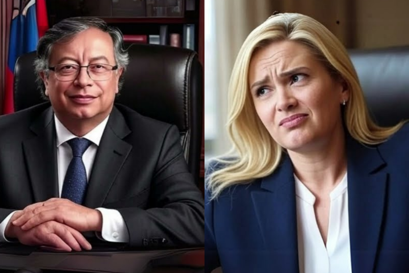 Periodista Británica Subestimó al Presidente Colombiano – Su Respuesta la Dejó en Shock Total!