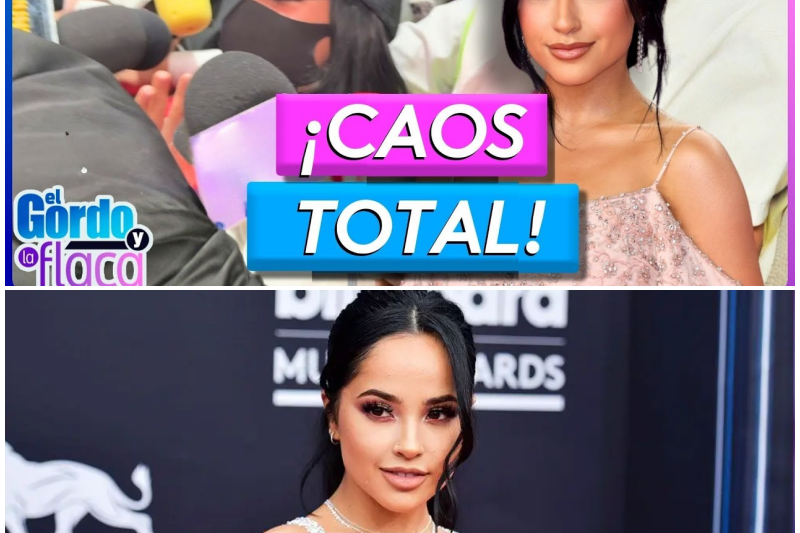 El Terror Bajo los Reflectores: El Desgarrador Ataque de Ansiedad de Becky G Ante el Acoso Extremo de la Prensa en México