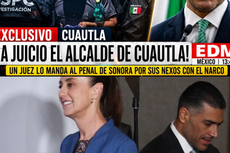 ¡A JUICIO EL ALCALDE DE CUAUTLA! UN JUEZ LO MANDA AL PENAL DE SONORA POR SUS NEX0S CON EL N4RC0 