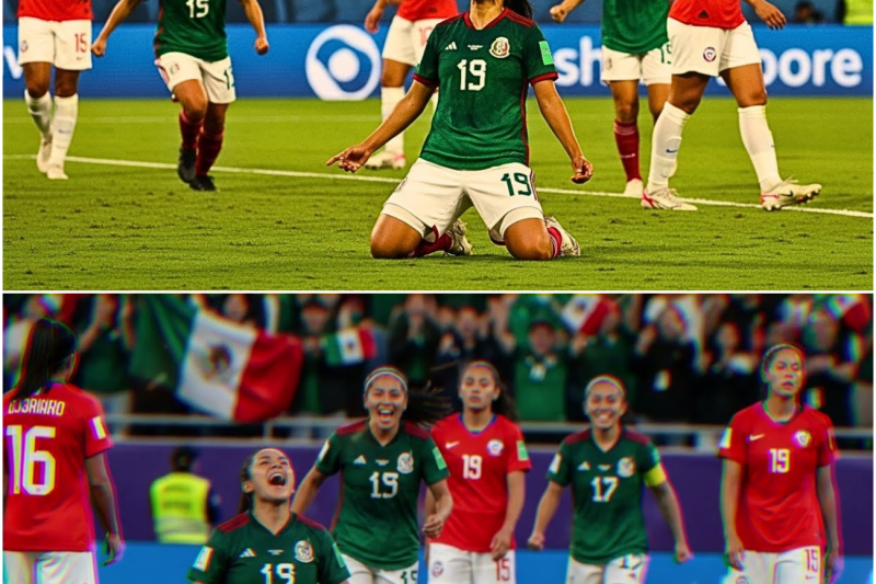CHILE YA CELEBRABA EL ORO… Y LA JOVEN MEXICANA LOS HIZO LLORAR CON ESE TIRO IMPOSIBLE