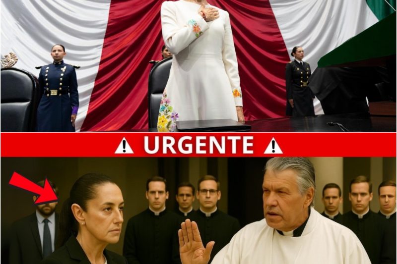 Padre Pistolas rechaza el saludo de Claudia Sheinbaum en público — y entonces pasó esto…