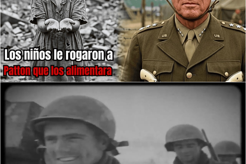 Lo que dijo Patton cuando una niña alemana pidió comida