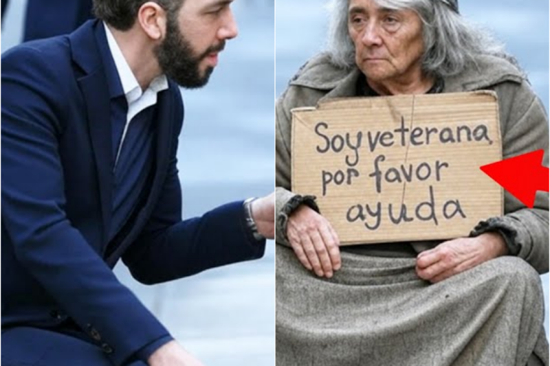 Bukele conoce la historia de una anciana que pide limosna en la calle y todo cambia