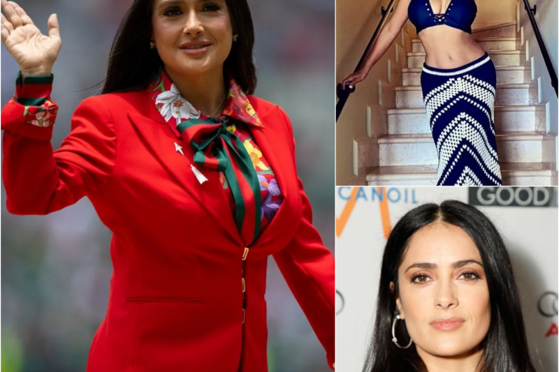 Salma Hayek DESTROZA a Reportera Americana Tras confundir México con Puerto Rico