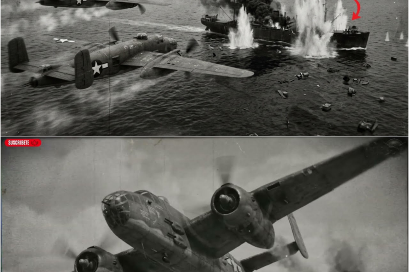 El mecánico que modificó un bombardero SIN PERMISO y hundió una flota japonesa entera