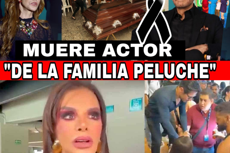 URGENTE!! Muere el actor de la familia peluche / Lucía Méndez fuerte caída…