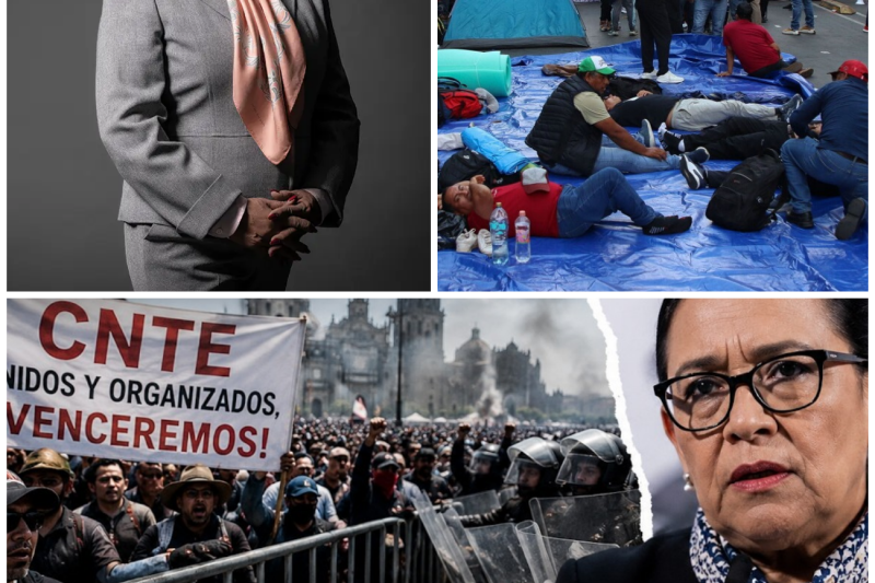 ¿Habrá Acuerdo o Colapso Total? La CNTE Desafía al Gobierno, Ignora el Llamado de Paz y Pone en Jaque al País