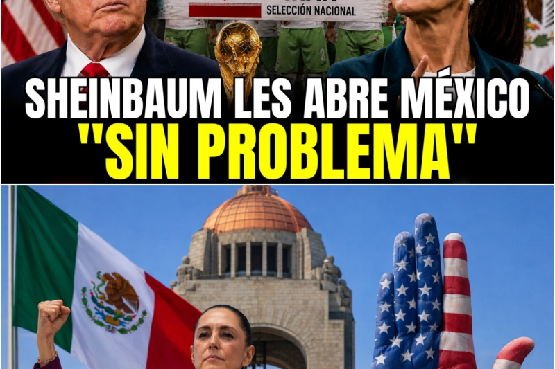 LECCIÓN DE DIGNIDAD: EE.UU. RECHAZA a Irán y Sheinbaum le ABRE las puertas de México