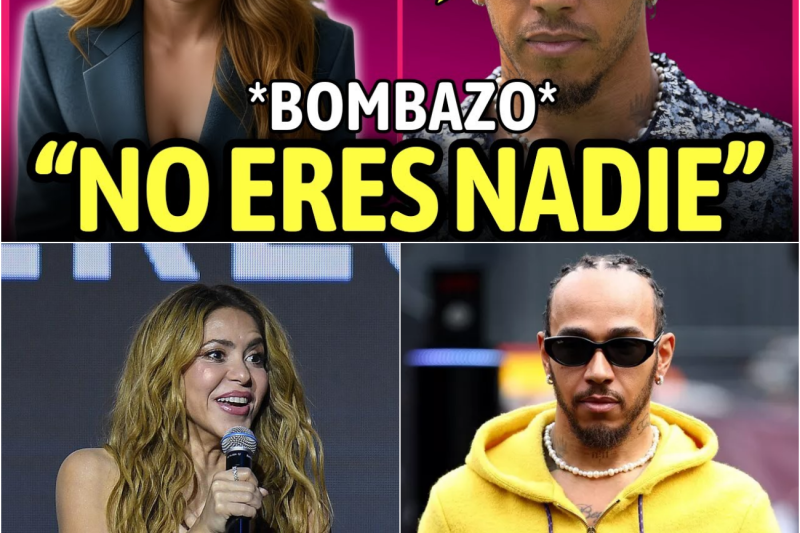 El complot de la Fórmula 1: Shakira rompe el silencio y destruye la imagen pública de Lewis Hamilton al revelar su rol como alcahuete en la infidelidad de Gerard Piqué y Clara Chía