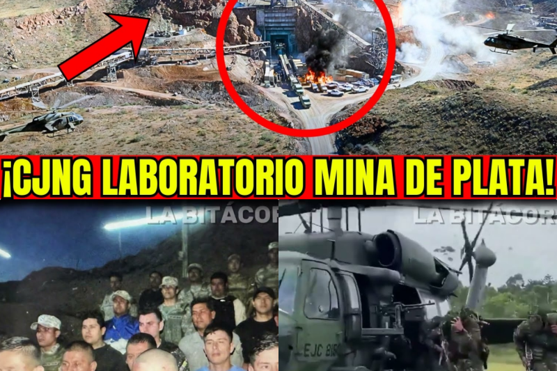 🇲🇽🚨CHIHUAHUA EN SHOCK: MURCIÉLAGOS HALLAN MINA DE PLATA RECONVERTIDA: CJNG LABORATORIO Y 84 SICARIOS