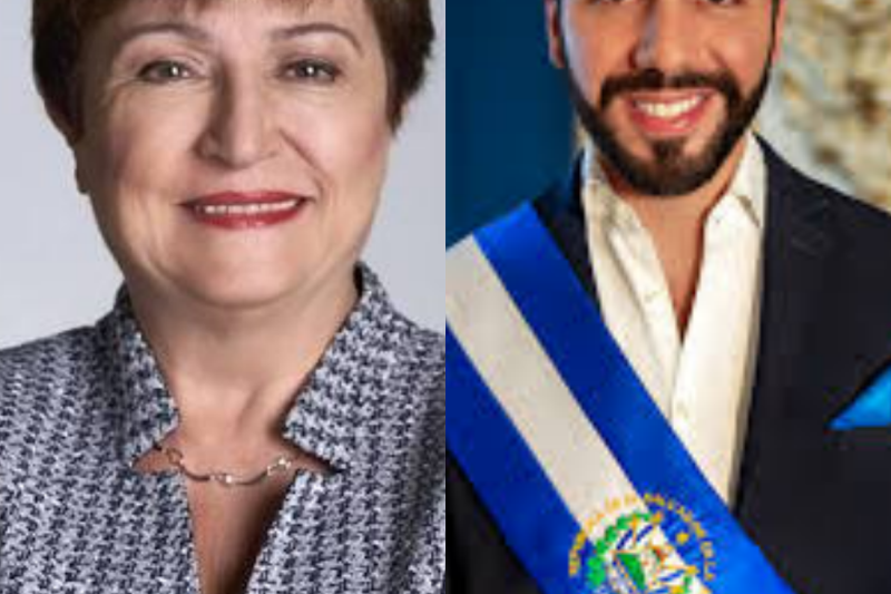 Kristalina Georgieva intentó aislar a Bukele; su respuesta cambió todo