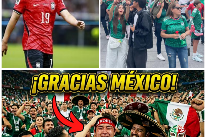 ¡Corea Rompe en Llanto! El Impresionante Gesto de México que Conmovió a Todo un País