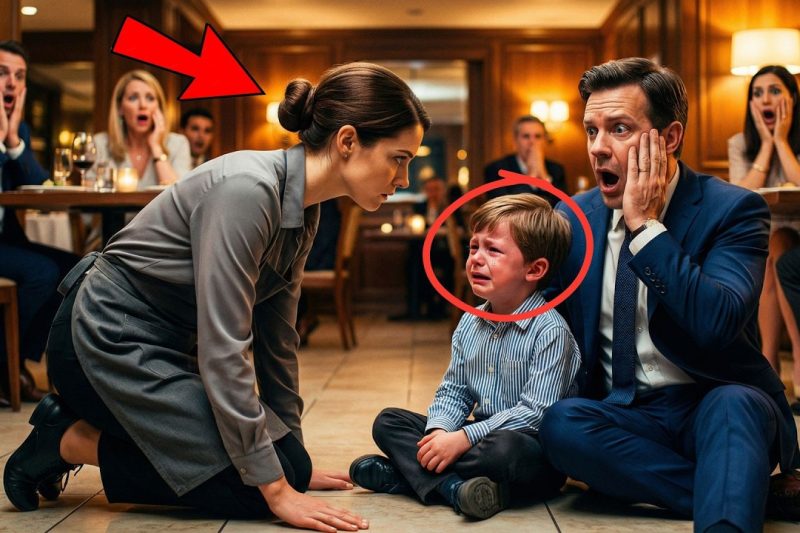 NADIE PODÍA CALMAR AL HIJO DEL MILLONARIO CON AUTISMO… HASTA QUE LA MESERA HIZO LO IMPOSIBLE