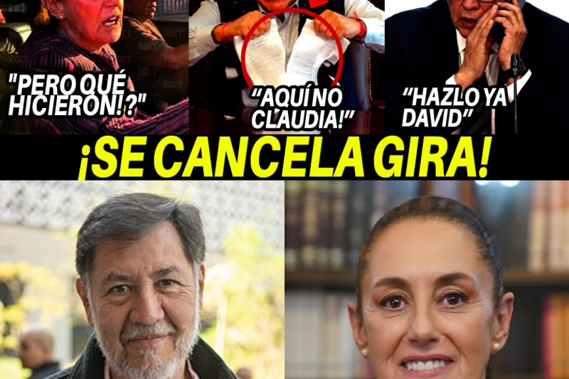 ¡Tensión, Boicots y Cinismo! El Bloqueo a Sheinbaum, la “Visa” de Noroña y el Descaro de la Clase Política
