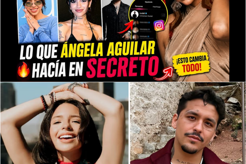 Las grietas del secreto: El descuido digital en Threads que expuso la verdadera obsesión detrás del triángulo de Ángela Aguilar, Christian Nodal y Cazzu