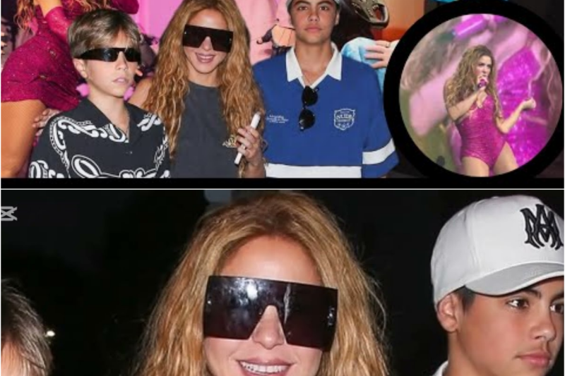Shakira paraliza California con un lleno absoluto en el SAP Center mientras el sorprendente crecimiento de Milan y Sasha acapara todas las miradas en Beverly Hills