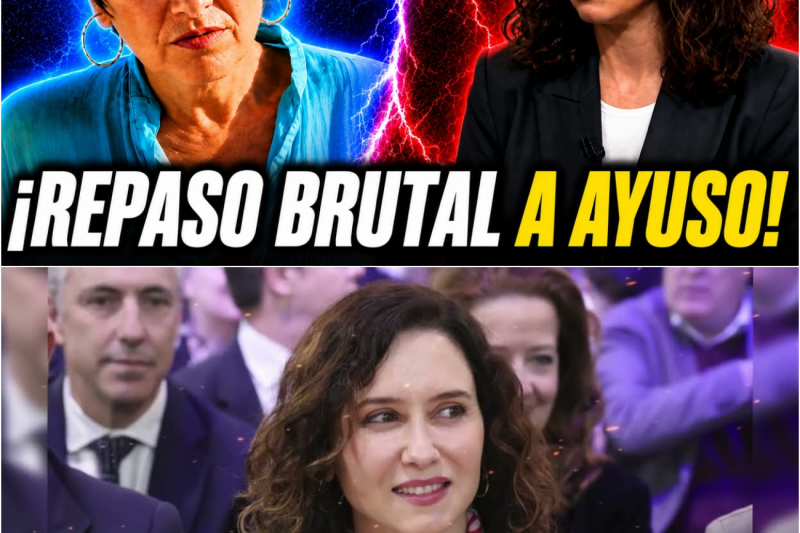 ¡BRUTAL! NIEVES CONCOSTRINA HUMILLA A AYUSO FRENTE A TODO EL MUNDO CON UN DISCURSO DEMOLEDOR
