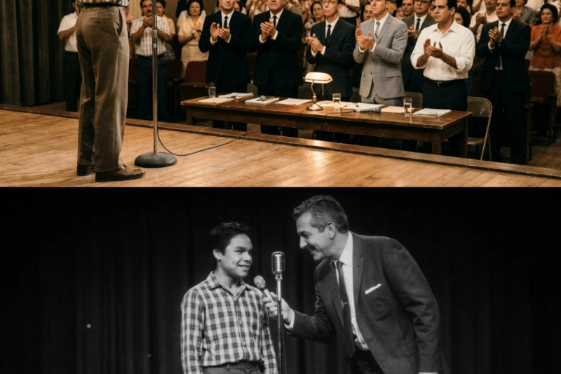 Juan Gabriel Apenas Alcanzaba el Micrófono a los 13 años —Lo Que Hizo Dejó a Todos los Jueces de Pie