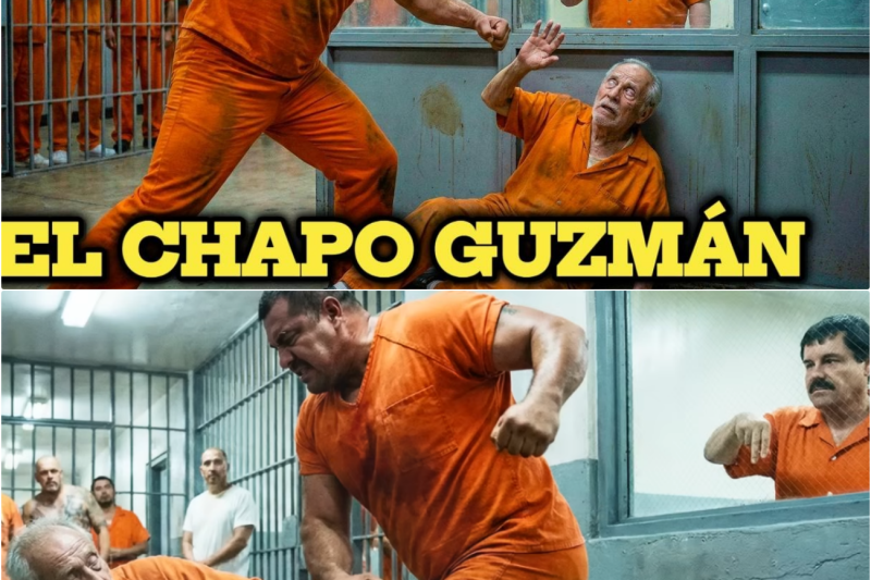 Un Gigante Preso Golpeó A Un Ciego Y Mudo Y El Chapo Hizo Seña — Y El Gigante Cayó A Plomo