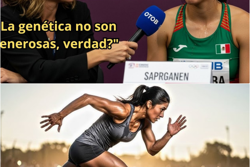 Reportera HUMILLA a MÉXICO… la respuesta de la atleta MEXICANA es épica