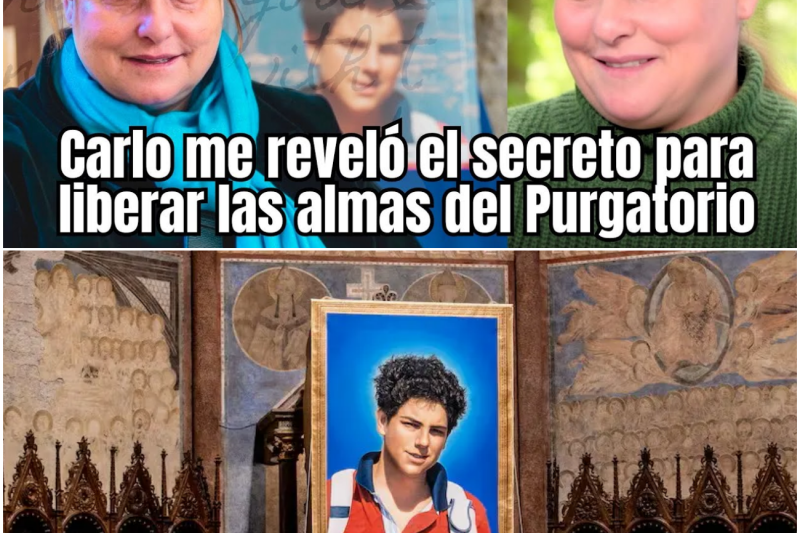 El impactante secreto del beato Carlo Acutis: La oración milagrosa que su madre recibió en sueños para liberar almas del purgatorio