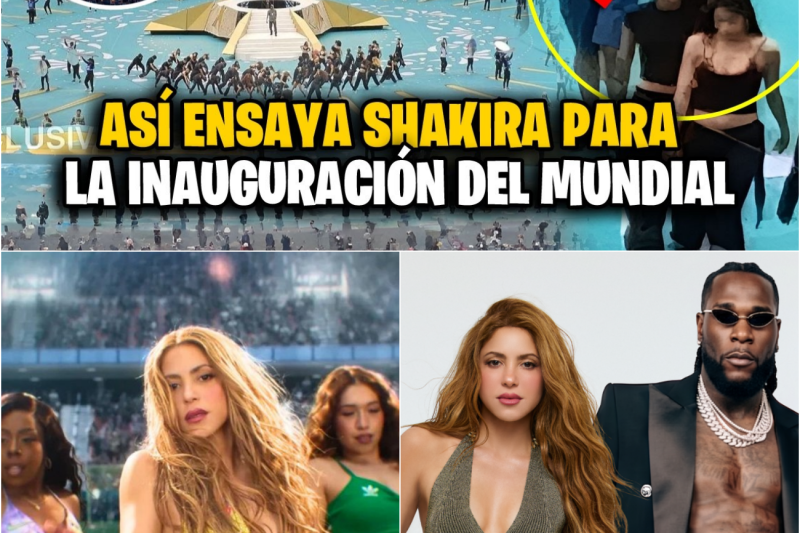 ¡Exclusiva mundial! Shakira hace temblar el Estadio Azteca: se filtran las primeras imágenes de sus brutales ensayos para la inauguración del Mundial 2026