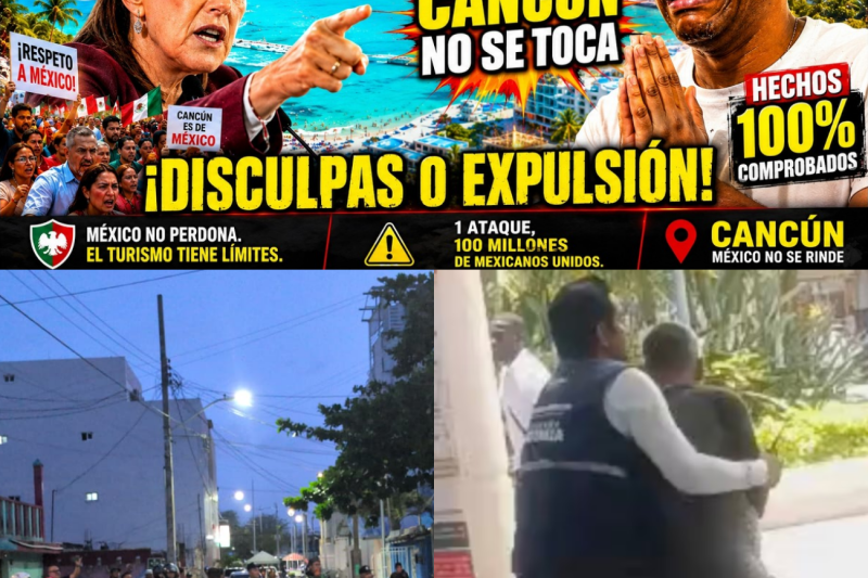 México Estalla: La Agresión en Cancún que Desató la Furia Nacional y el Ruego de una Comunidad