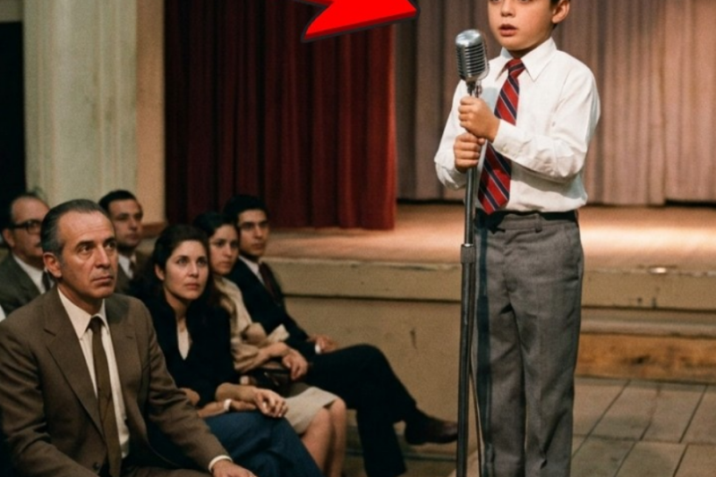 Luis Miguel era apenas un niño cuando subió por primera vez al escenario — nadie estaba listo
